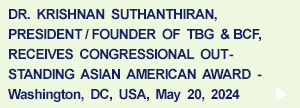 Congressional Outstanding Asian American Award