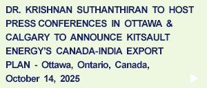 Kitsault Energy's Canada-India Export Plan, October 14, 2025