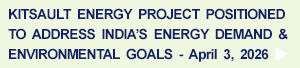 Kitsault Energy Project Positioned to Address India's Energy Demand,, April 3, 2026